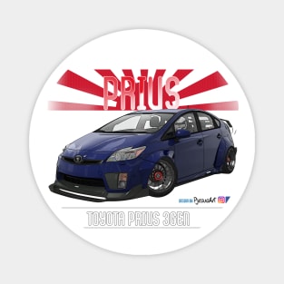 Toyota Prius 2JZ Blue Magnet